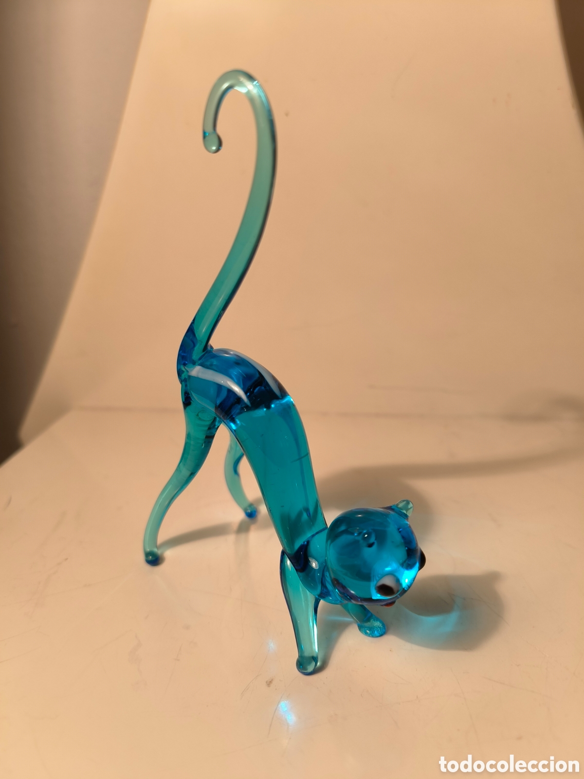 Antig&uuml;edades: Cristal de Murano. Gato - Foto 10