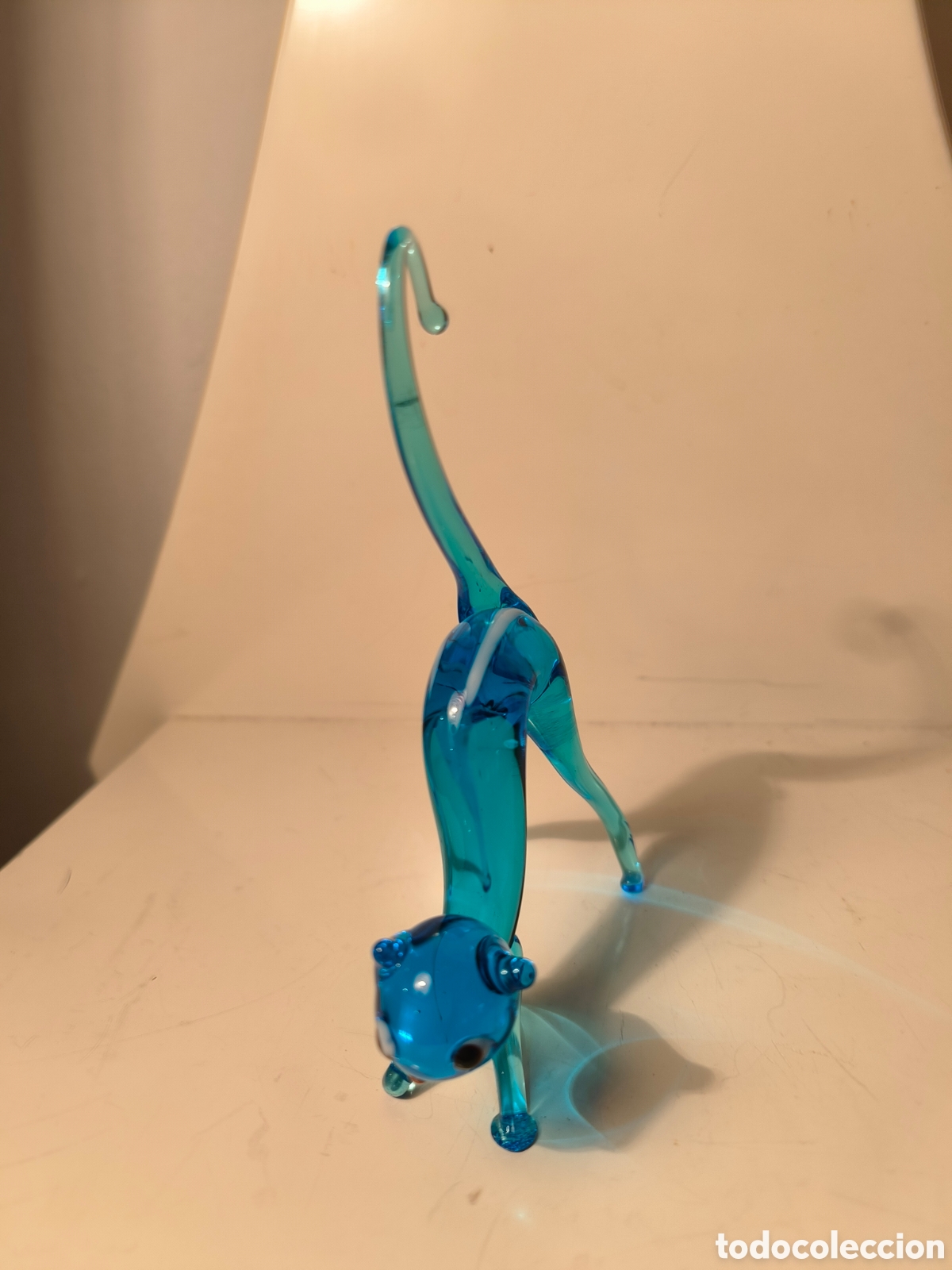 Antig&uuml;edades: Cristal de Murano. Gato - Foto 11