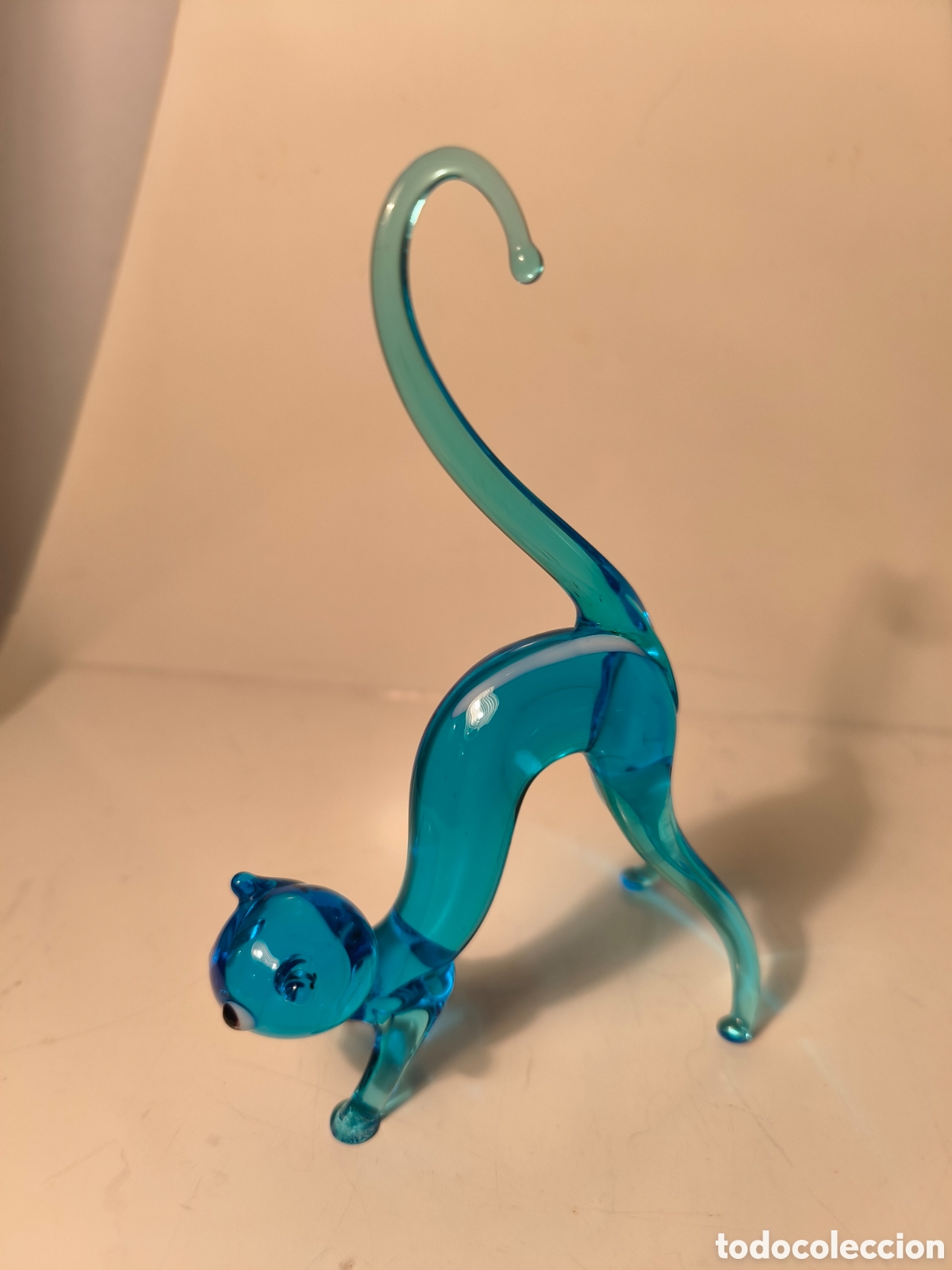 Antig&uuml;edades: Cristal de Murano. Gato - Foto 12