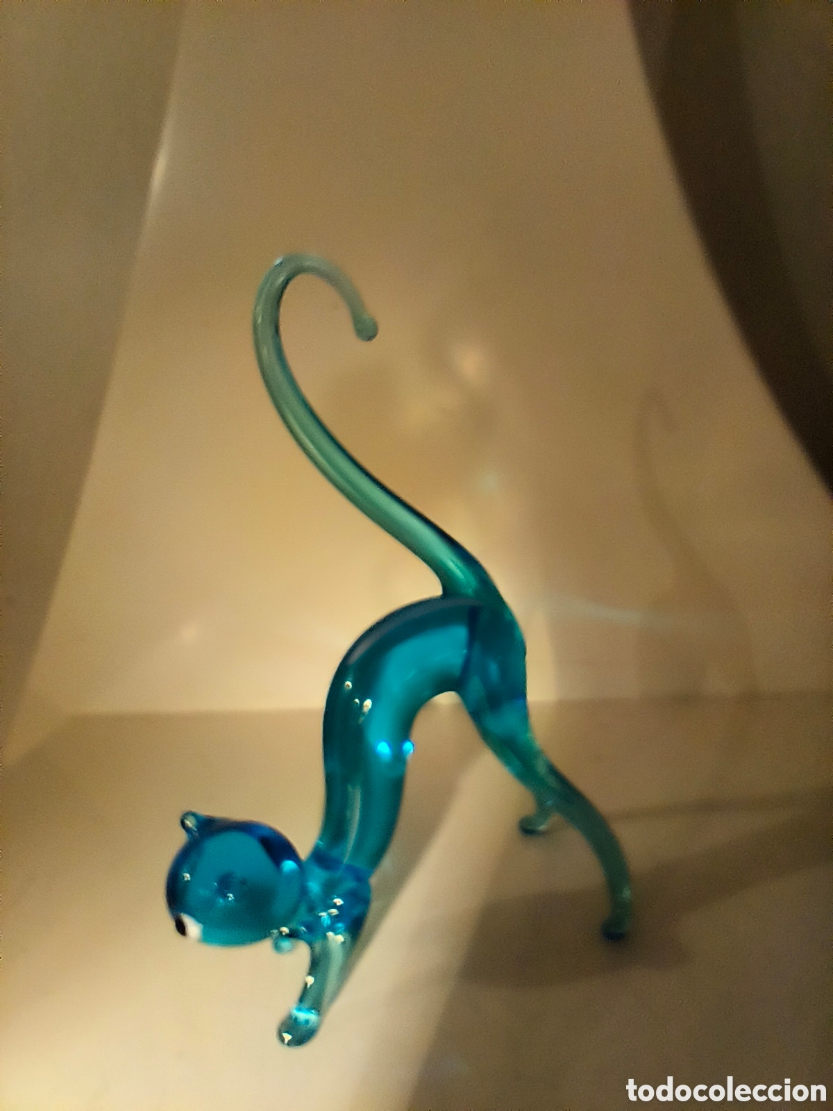 Antig&uuml;edades: Cristal de Murano. Gato - Foto 13