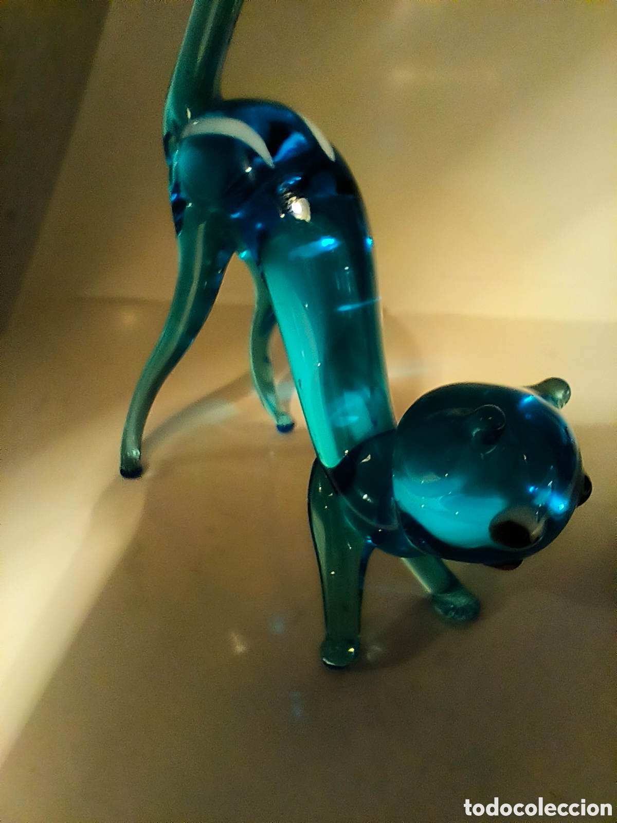 Antig&uuml;edades: Cristal de Murano. Gato - Foto 15