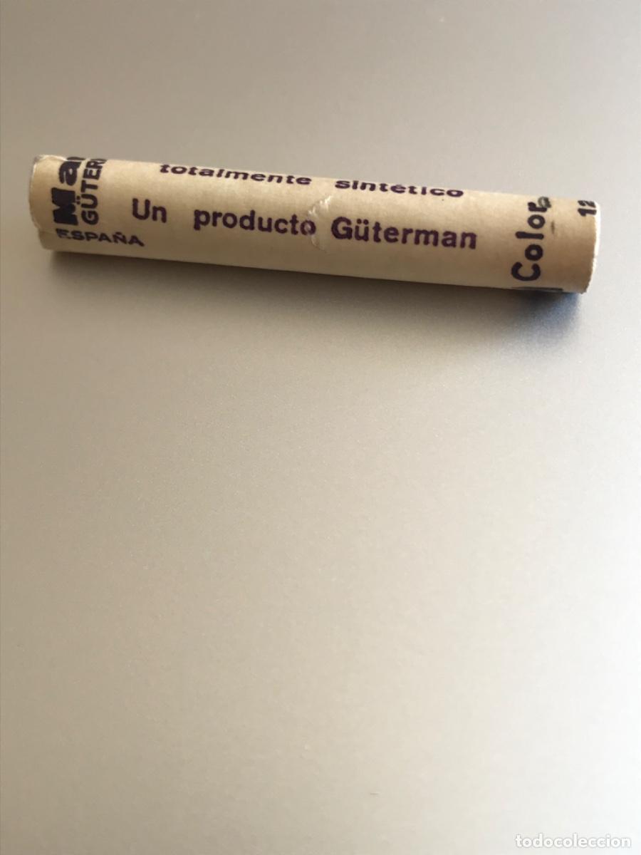 Antig&uuml;edades: Canuto de bobina de hilo. Gutermann. Mara - Foto 2