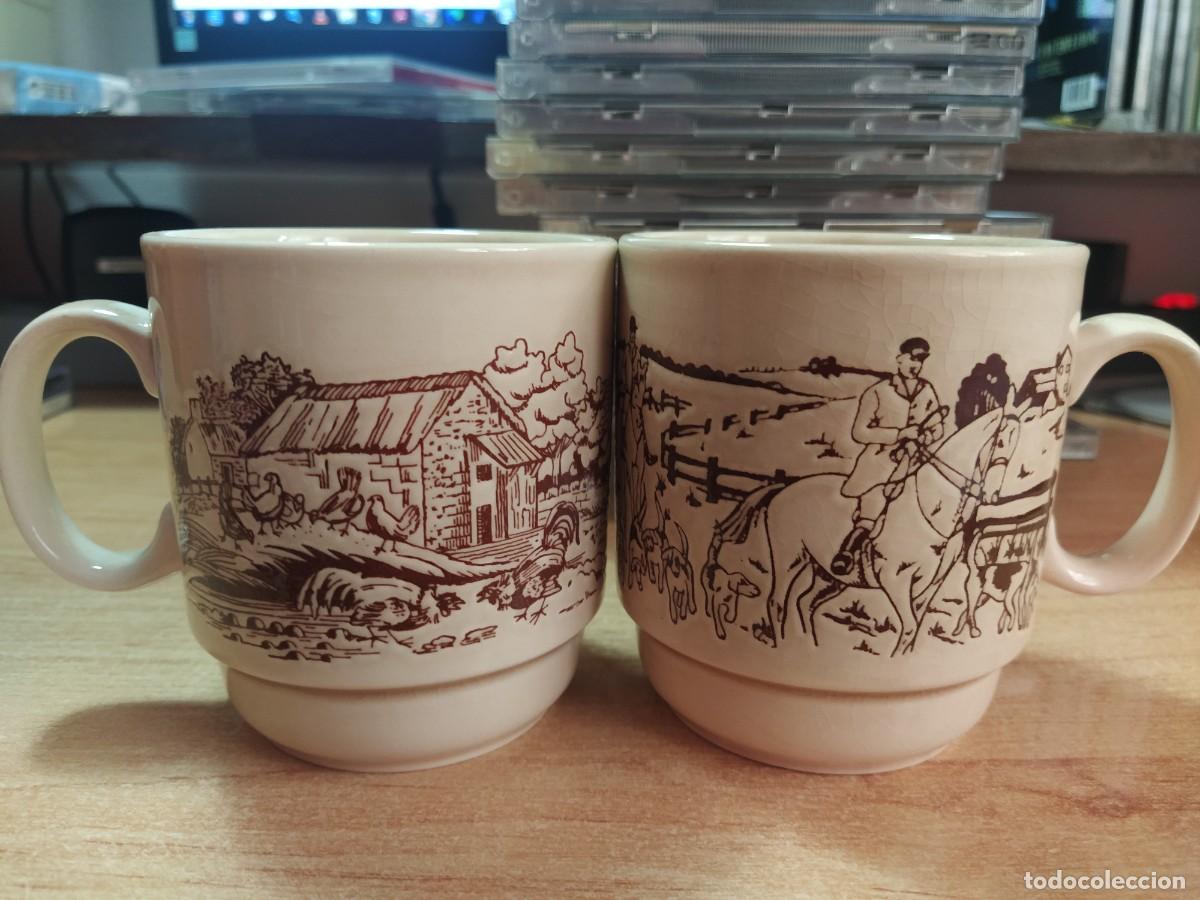 Antig&uuml;edades: Set de dos tazas Kilncraft - Foto 2