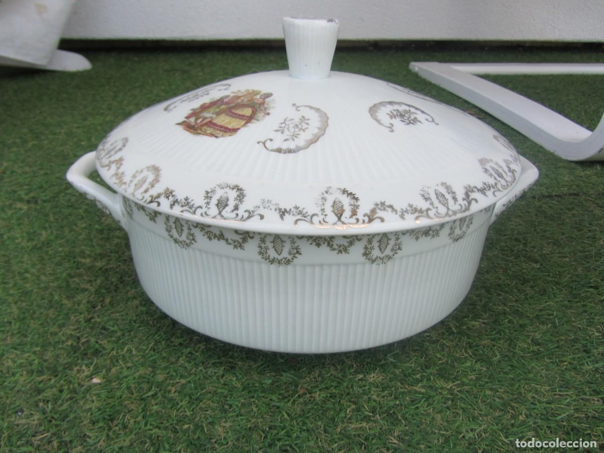 Antig&uuml;edades: Sopera porcelana Francesa - Foto 1