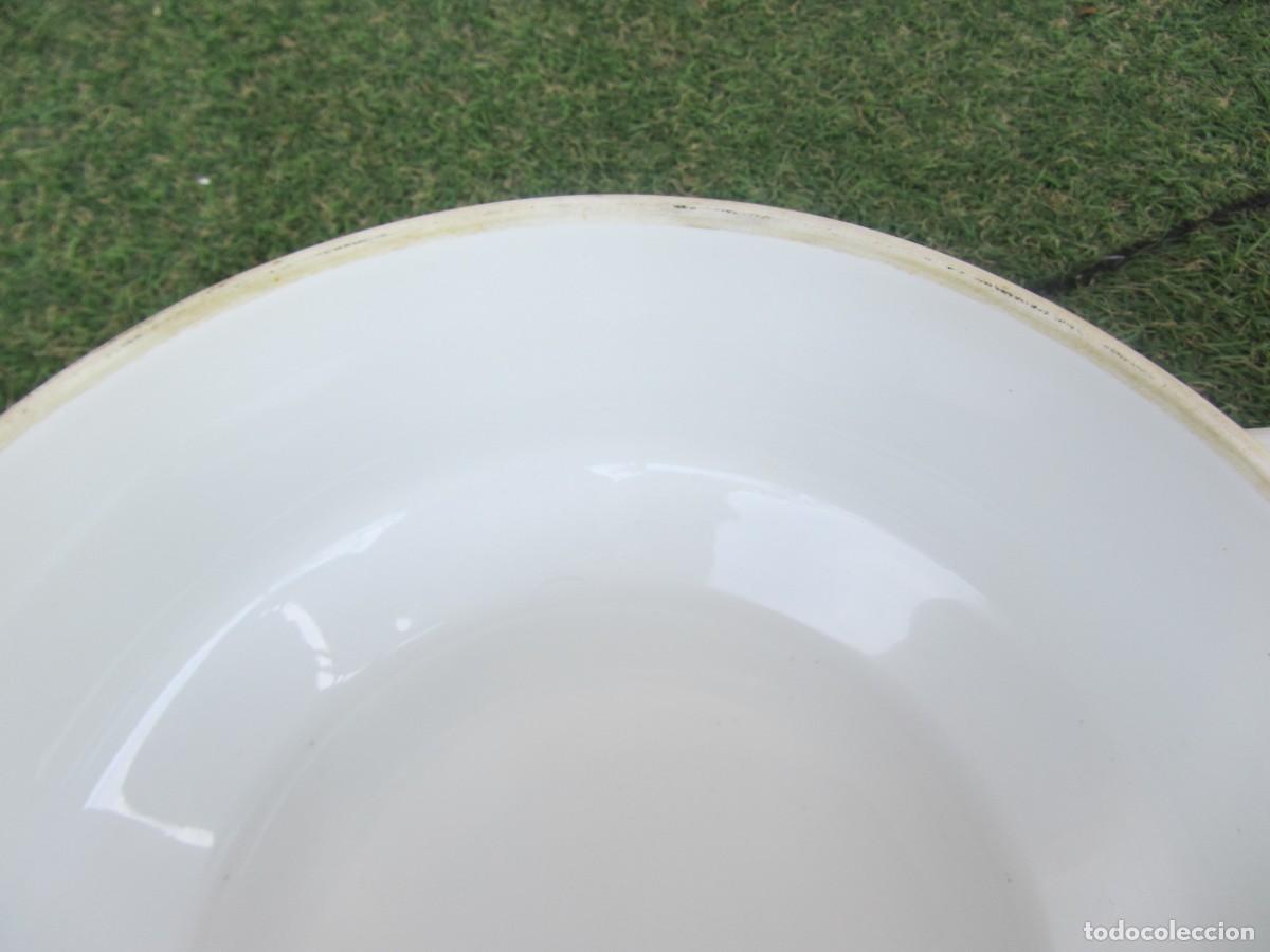 Antig&uuml;edades: Sopera porcelana Francesa - Foto 4
