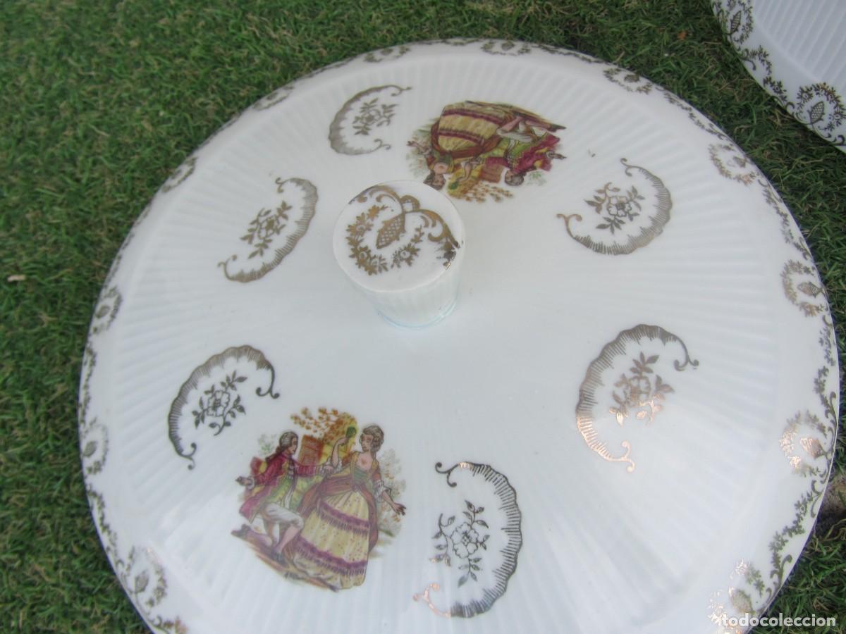 Antig&uuml;edades: Sopera porcelana Francesa - Foto 8