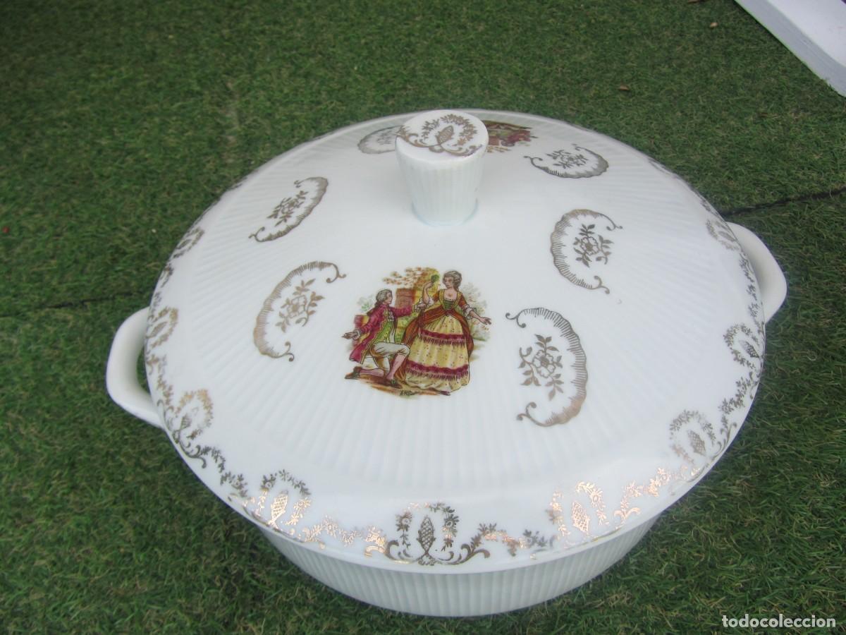 Antig&uuml;edades: Sopera porcelana Francesa - Foto 13