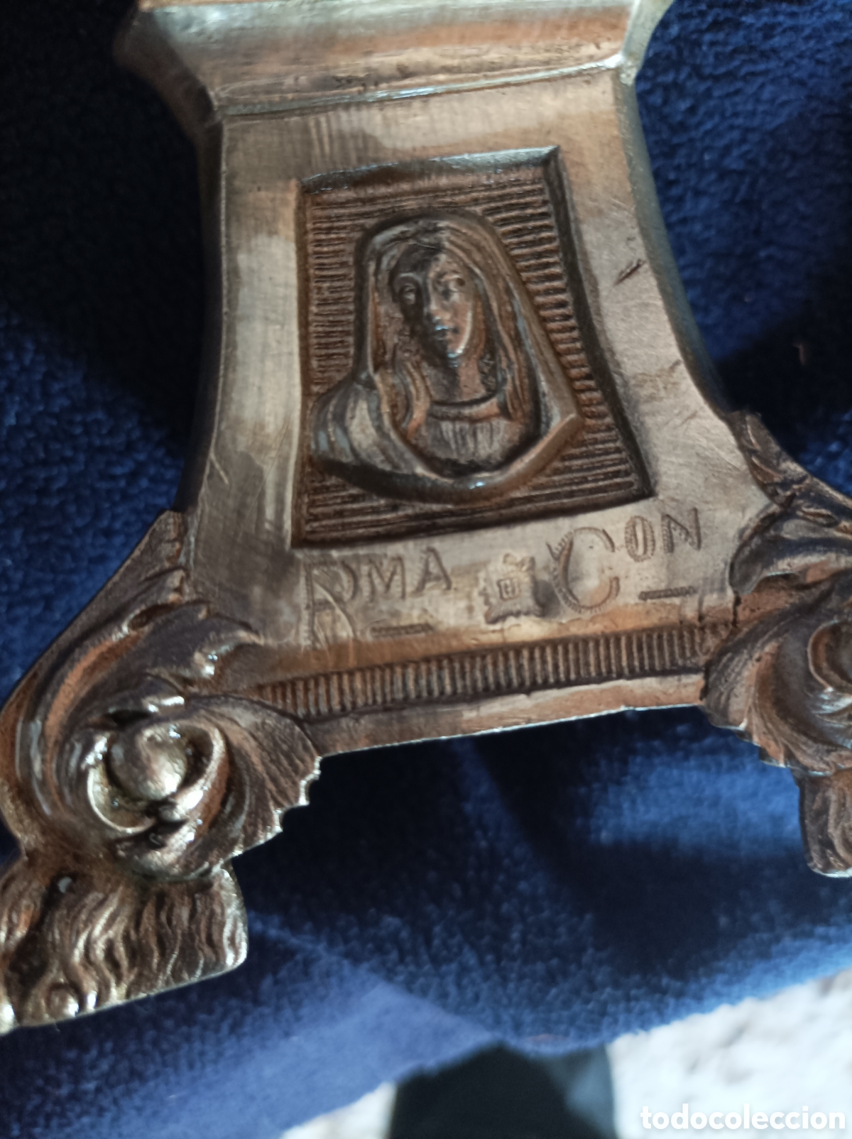 Antig&uuml;edades: Candelabro SXVIII de bronce - Foto 2