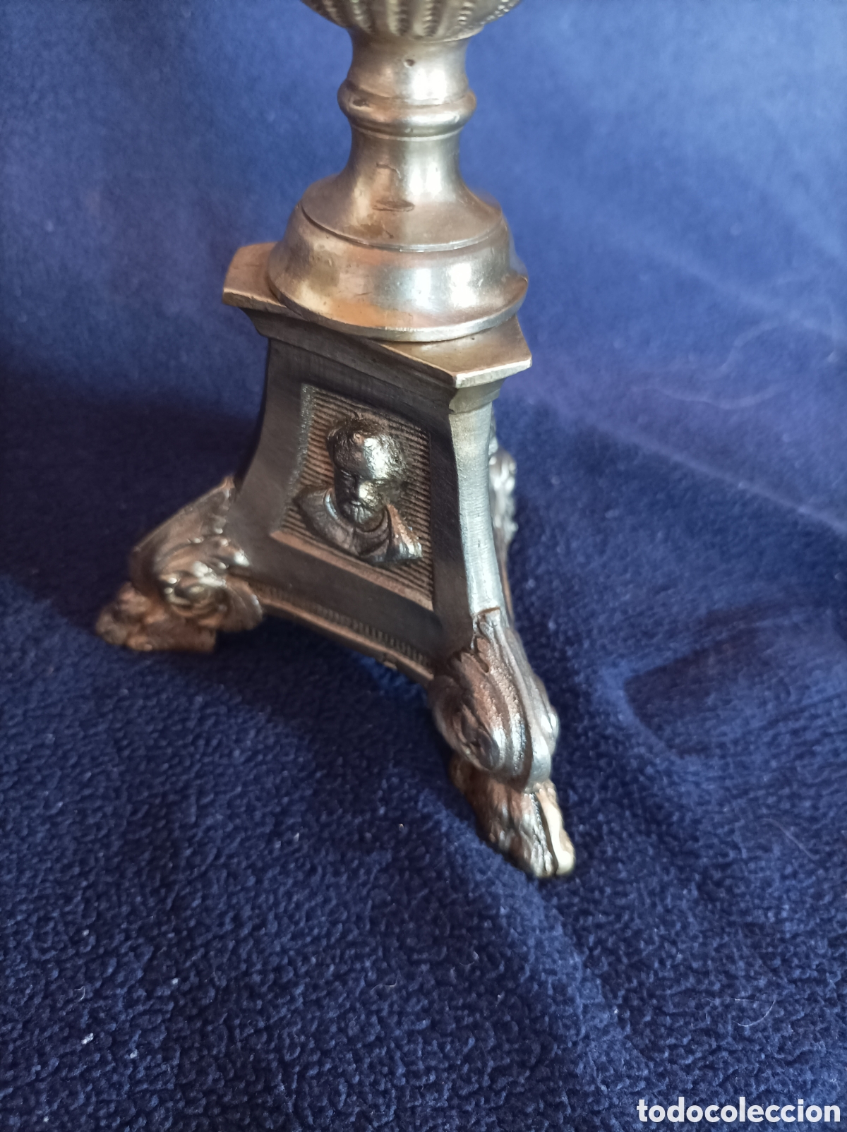 Antig&uuml;edades: Candelabro SXVIII de bronce - Foto 7