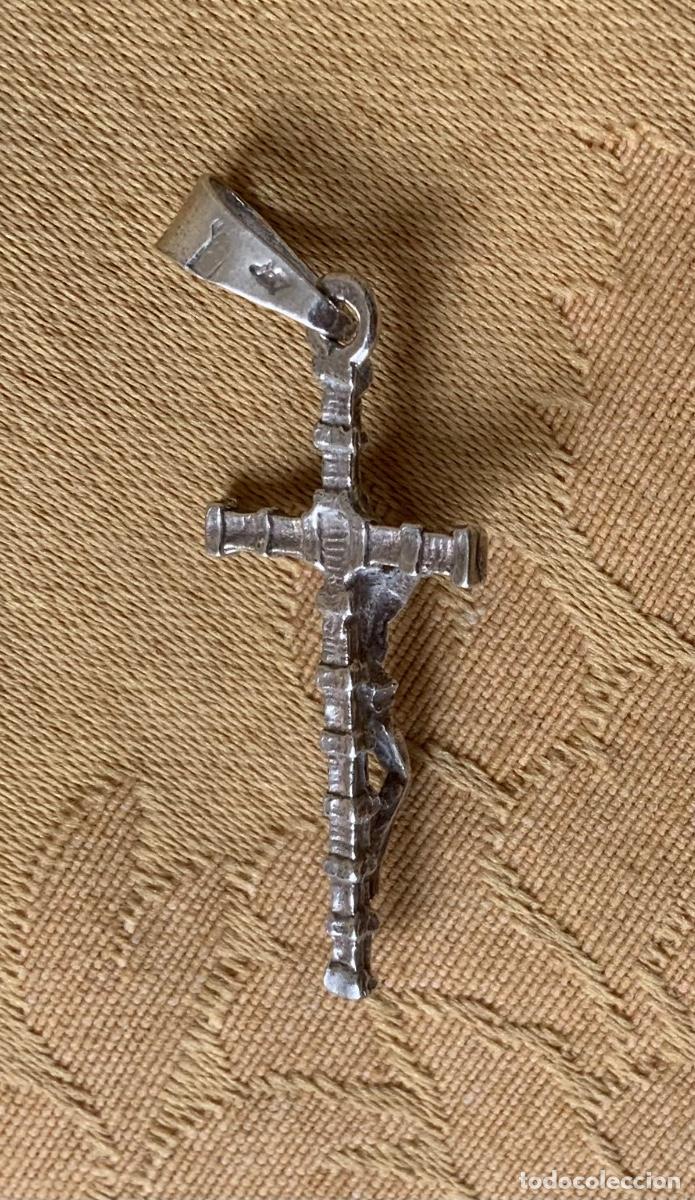 Antig&uuml;edades: COLGANTE CRUZ DE PLATA - Foto 5