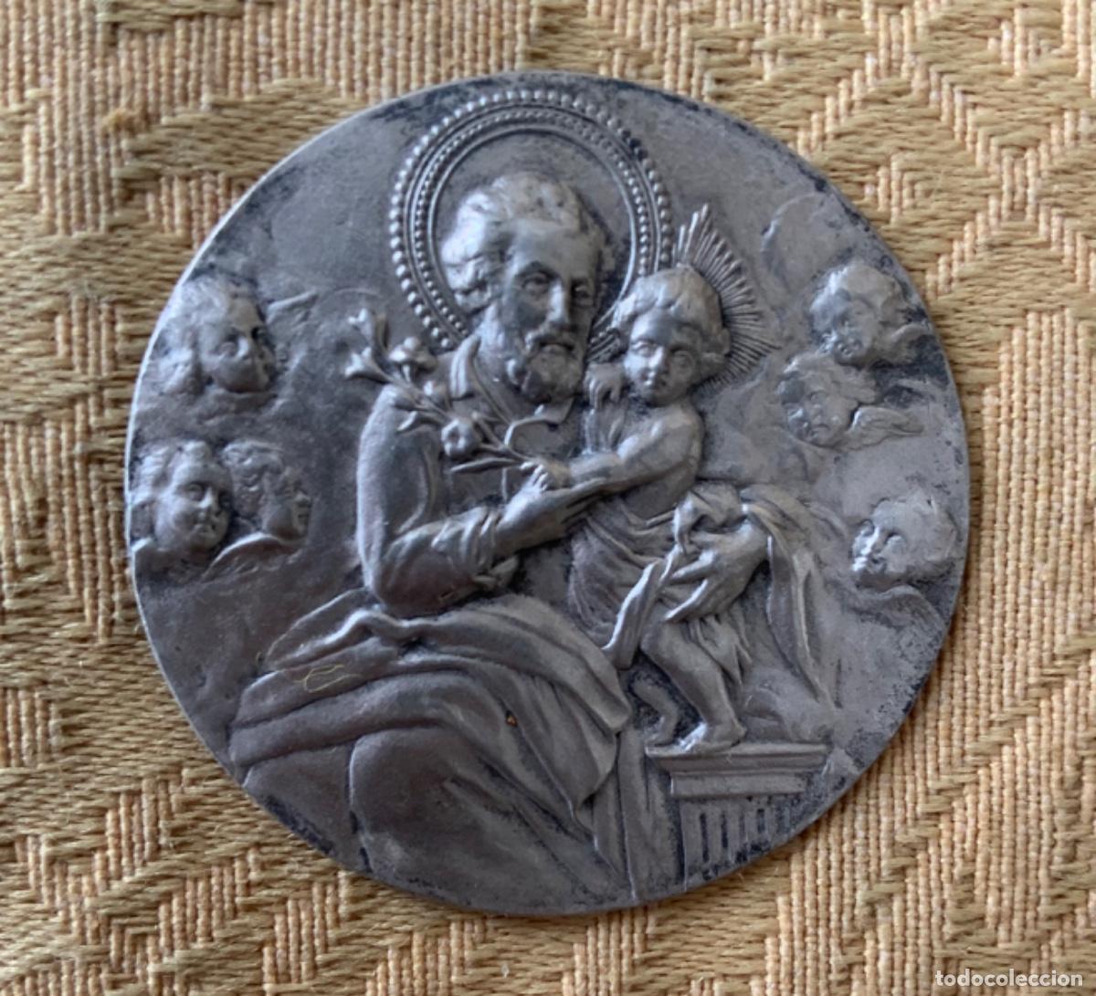 Antig&uuml;edades: ANTIGUA PLACA DE PLATA , SAN JOSE - Foto 1