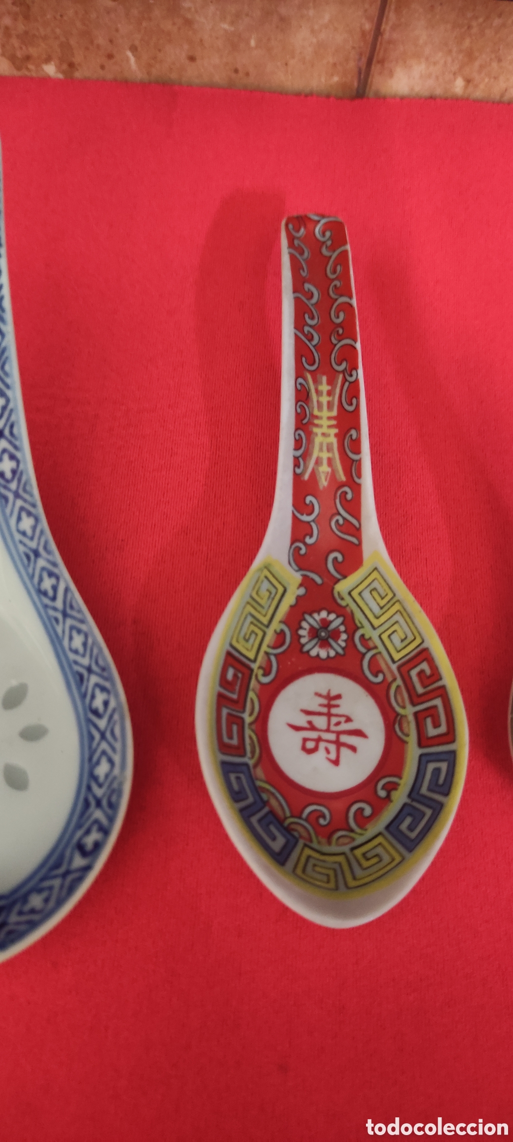 Antig&uuml;edades: JUEGO DE CUCHARAS CHINAS - Foto 4