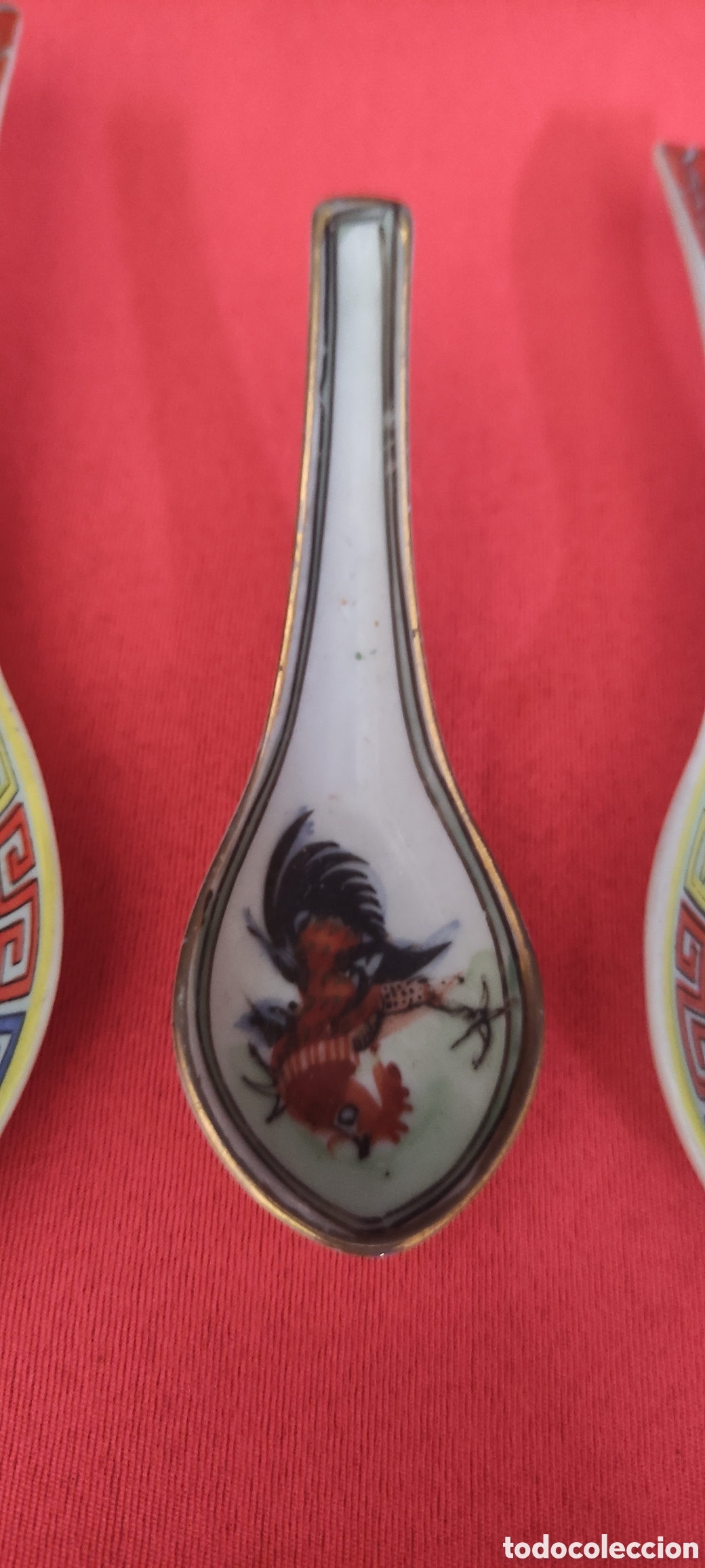 Antig&uuml;edades: JUEGO DE CUCHARAS CHINAS - Foto 5