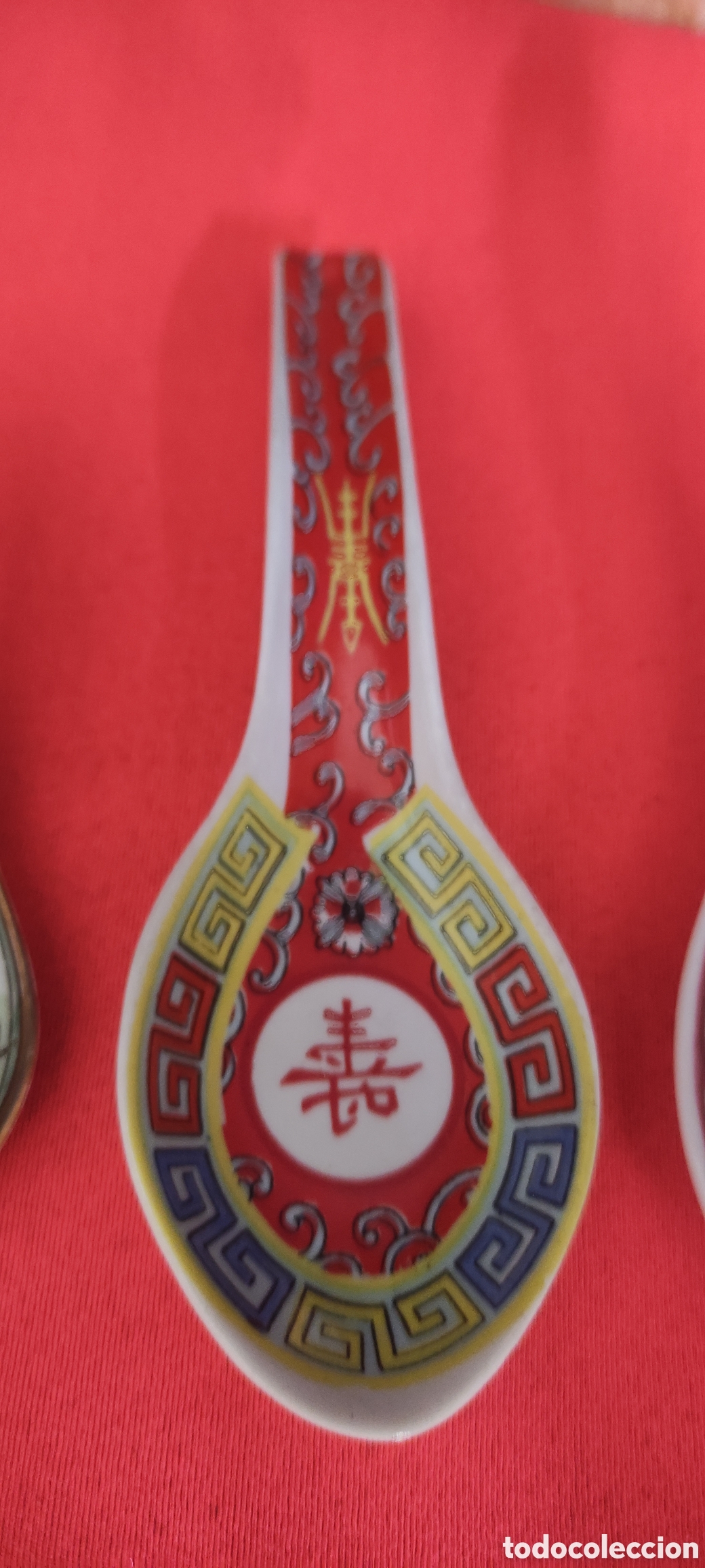 Antig&uuml;edades: JUEGO DE CUCHARAS CHINAS - Foto 6