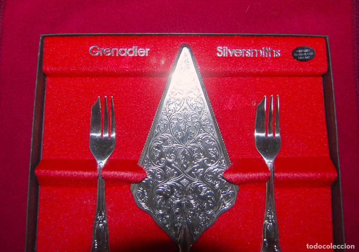 Antig&uuml;edades: Cuberter&iacute;a para postre GRENADIER 1970. UK. - Foto 4