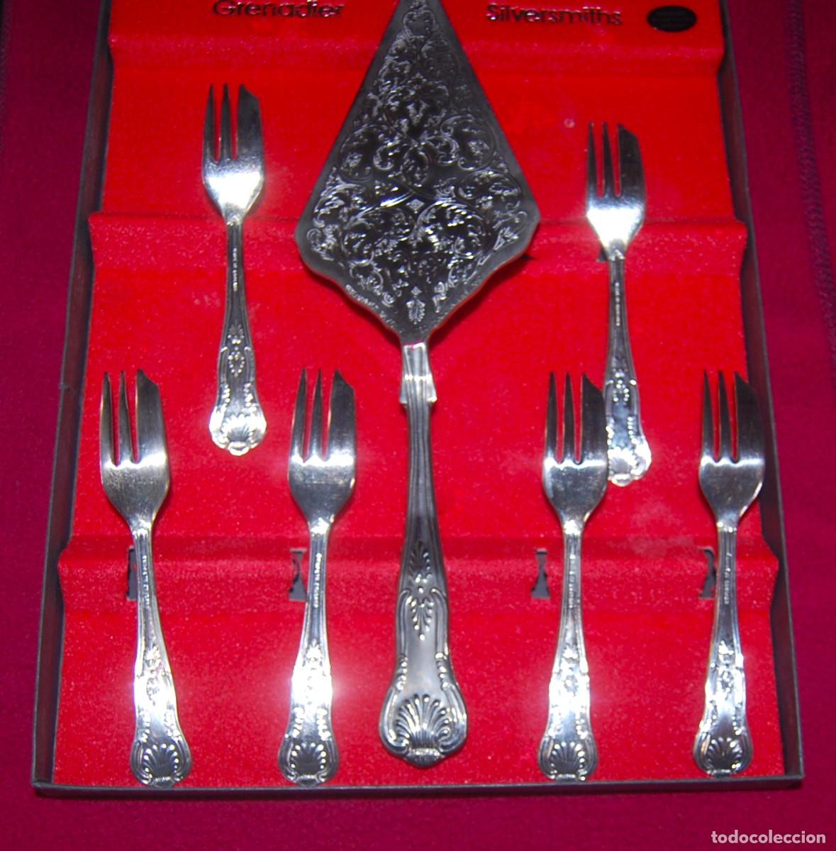 Antig&uuml;edades: Cuberter&iacute;a para postre GRENADIER 1970. UK. - Foto 5