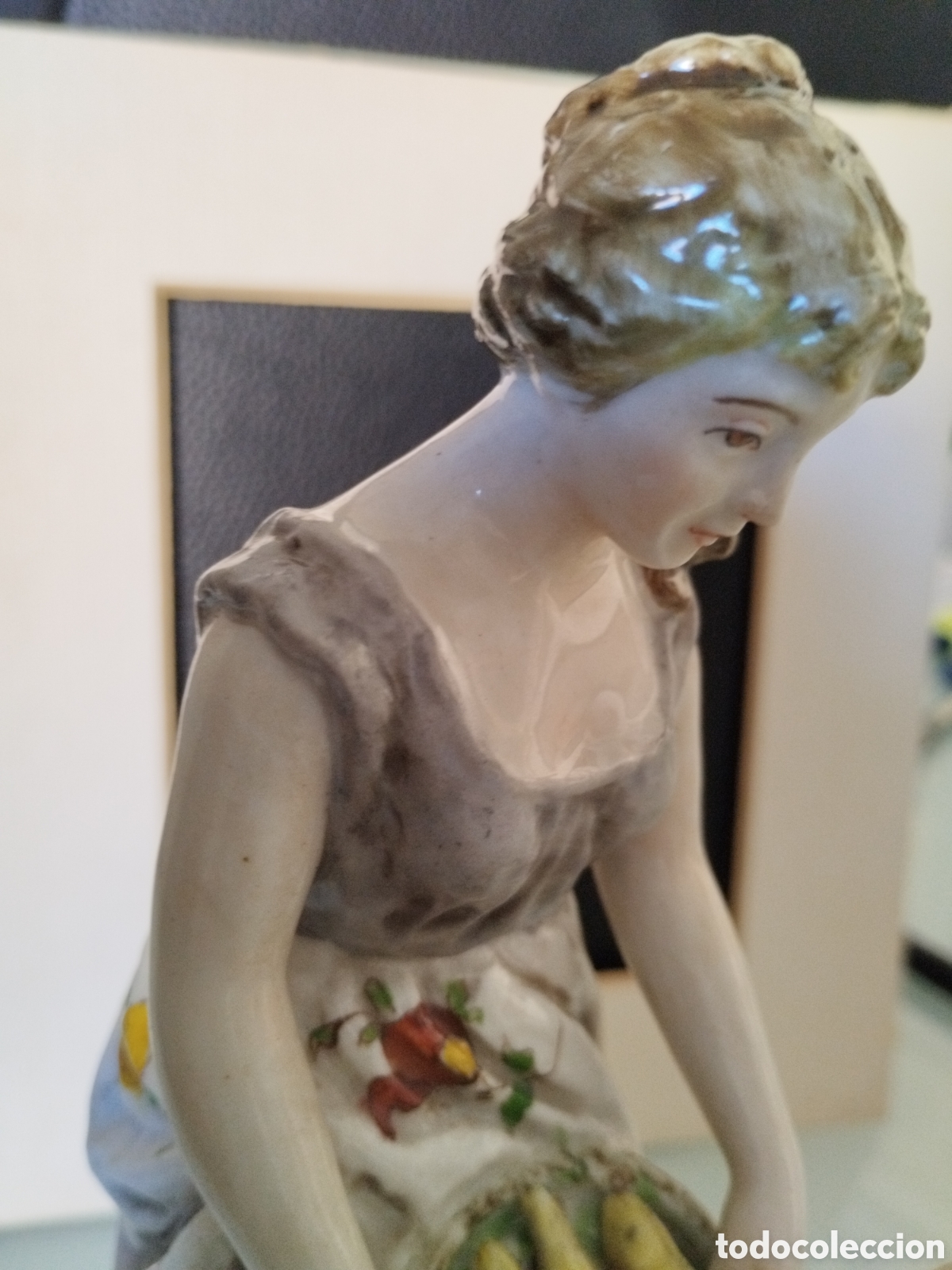 Antig&uuml;edades: * PORCELANA NUMERADA.20 CM.(Rf:G/A*) - Foto 6