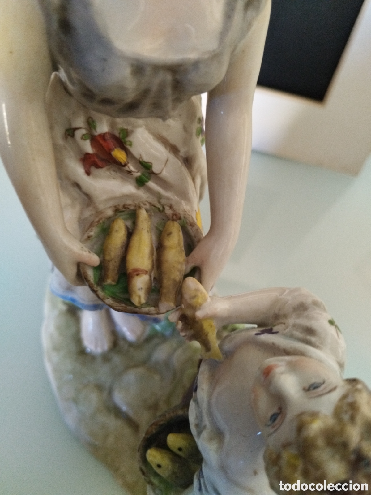 Antig&uuml;edades: * PORCELANA NUMERADA.20 CM.(Rf:G/A*) - Foto 7