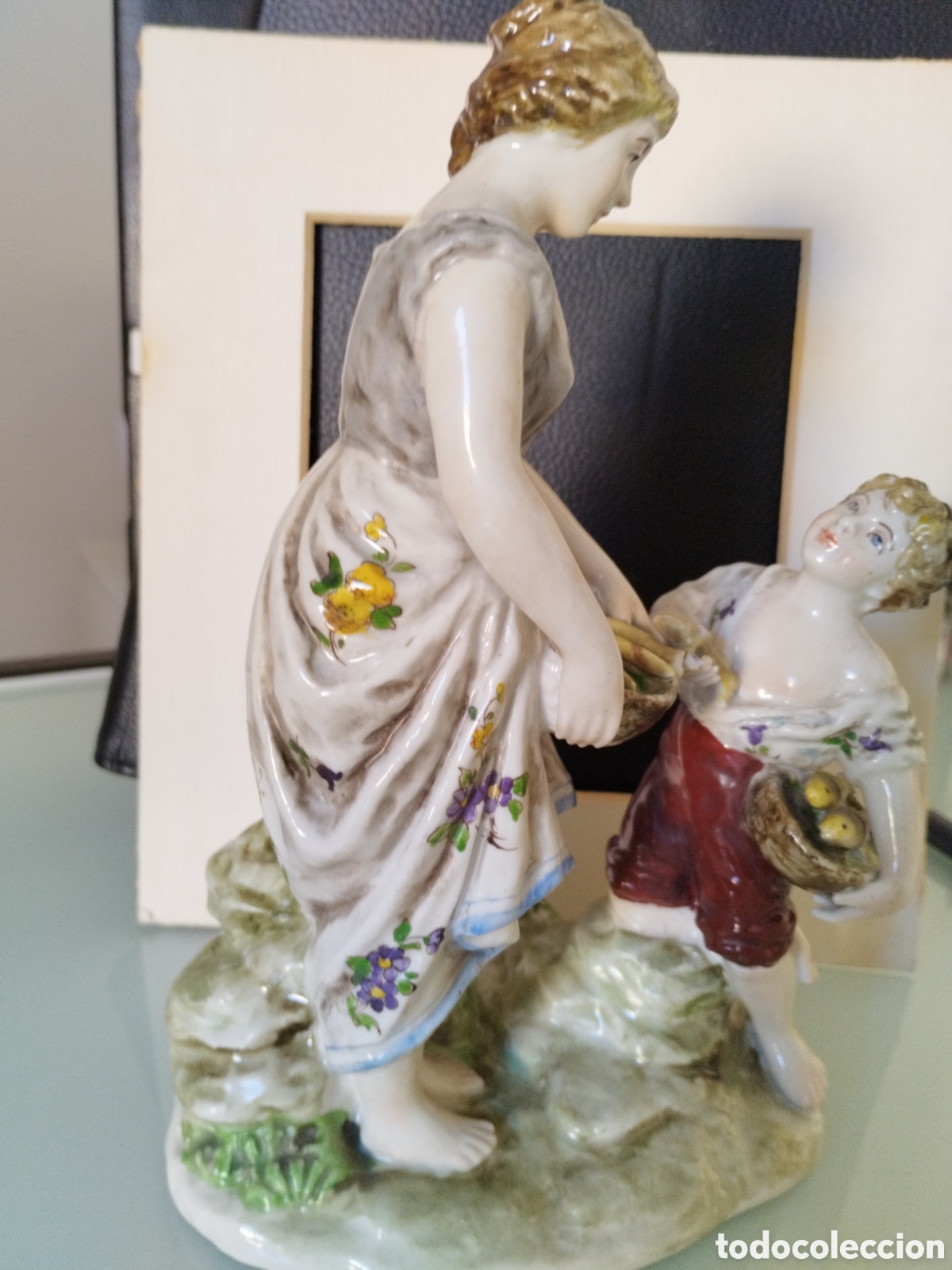 Antig&uuml;edades: * PORCELANA NUMERADA.20 CM.(Rf:G/A*) - Foto 1