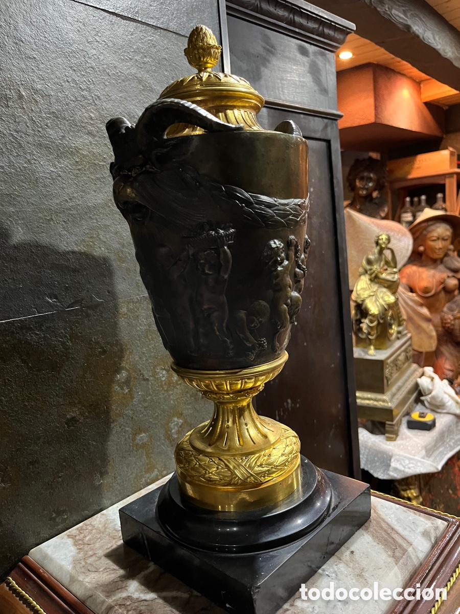 Antig&uuml;edades: Jarr&oacute;n de bronce - Foto 3