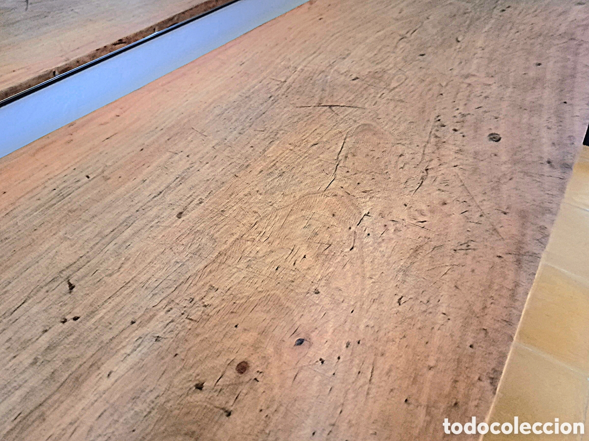 Antig&uuml;edades: Mesa con ruedas - Foto 7
