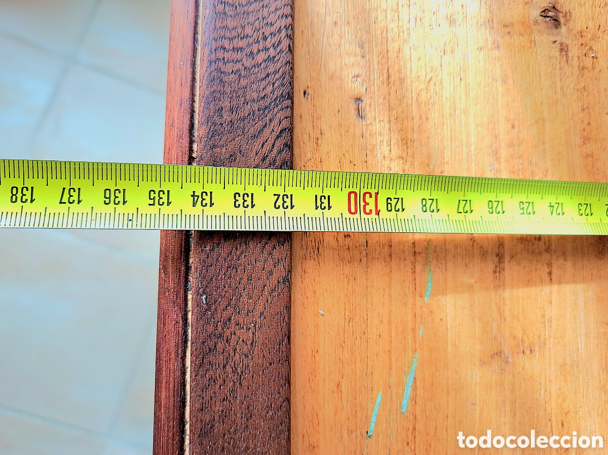 Antig&uuml;edades: Mesa de escritorio restaurada. Entrega en mano - Foto 5