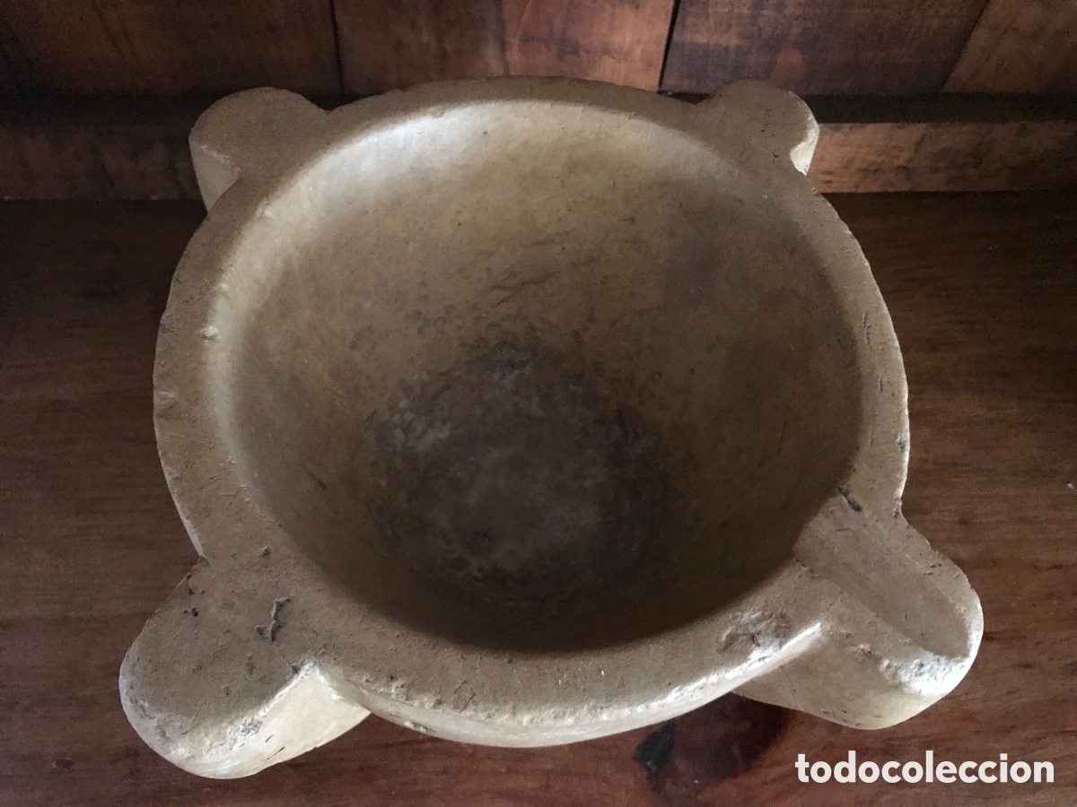 Antig&uuml;edades: Mortero antiguo de piedra - Foto 12
