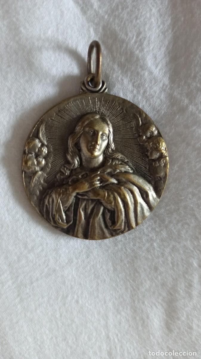 Antig&uuml;edades: MEDALLA ANTIGUA VIRGEN INMACULADA - Foto 1