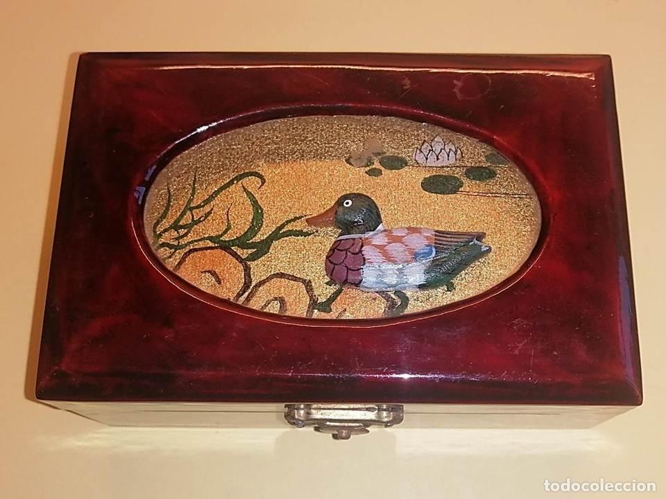 Antig&uuml;edades: CAJA-JOYERO DE LACA CHINA - Foto 2