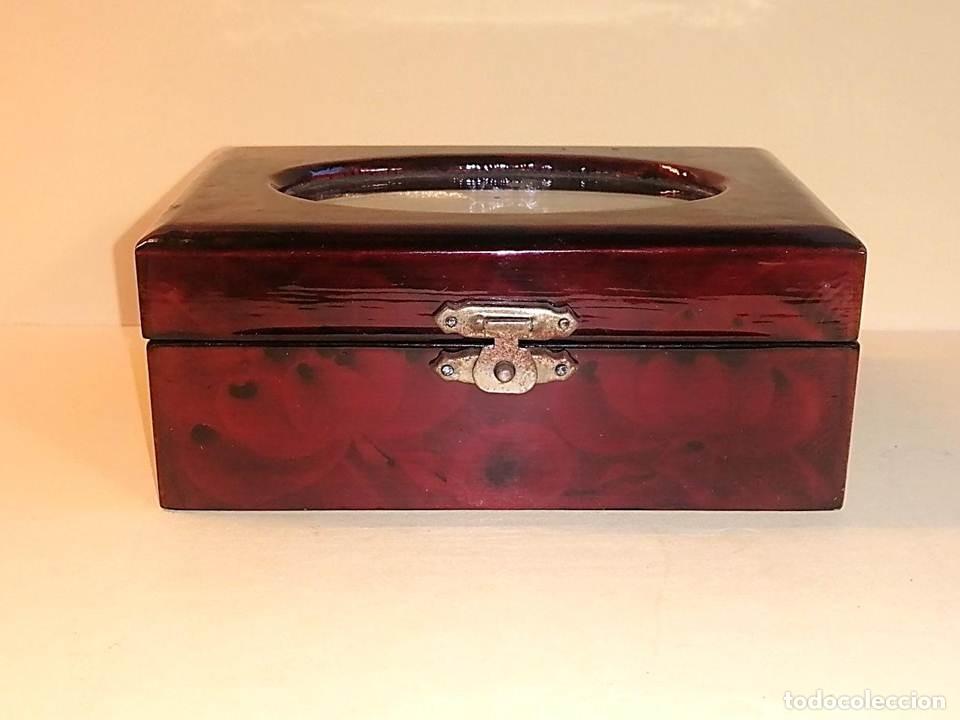 Antig&uuml;edades: CAJA-JOYERO DE LACA CHINA - Foto 4