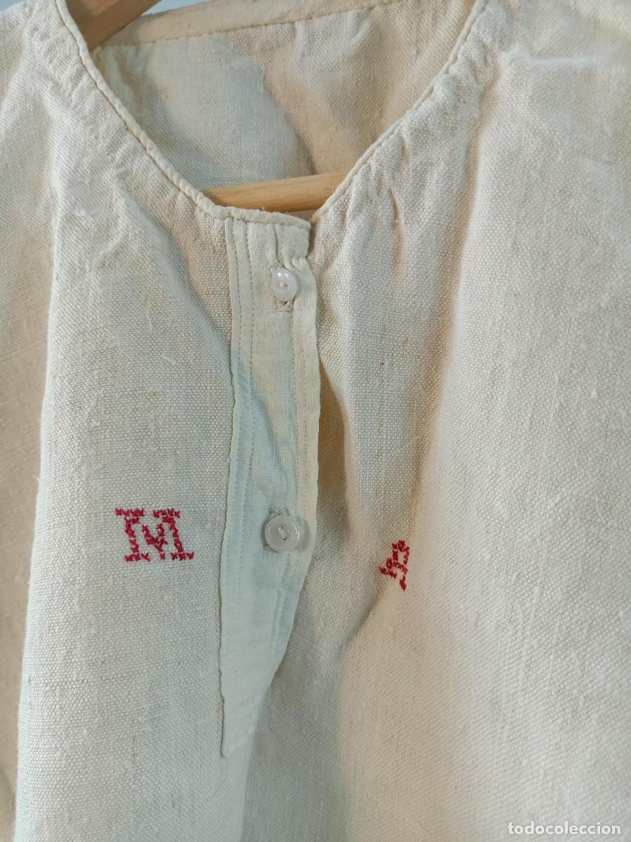 Antig&uuml;edades: ANTIGUA CAMISA DE C&Aacute;&Ntilde;AMO - Foto 3