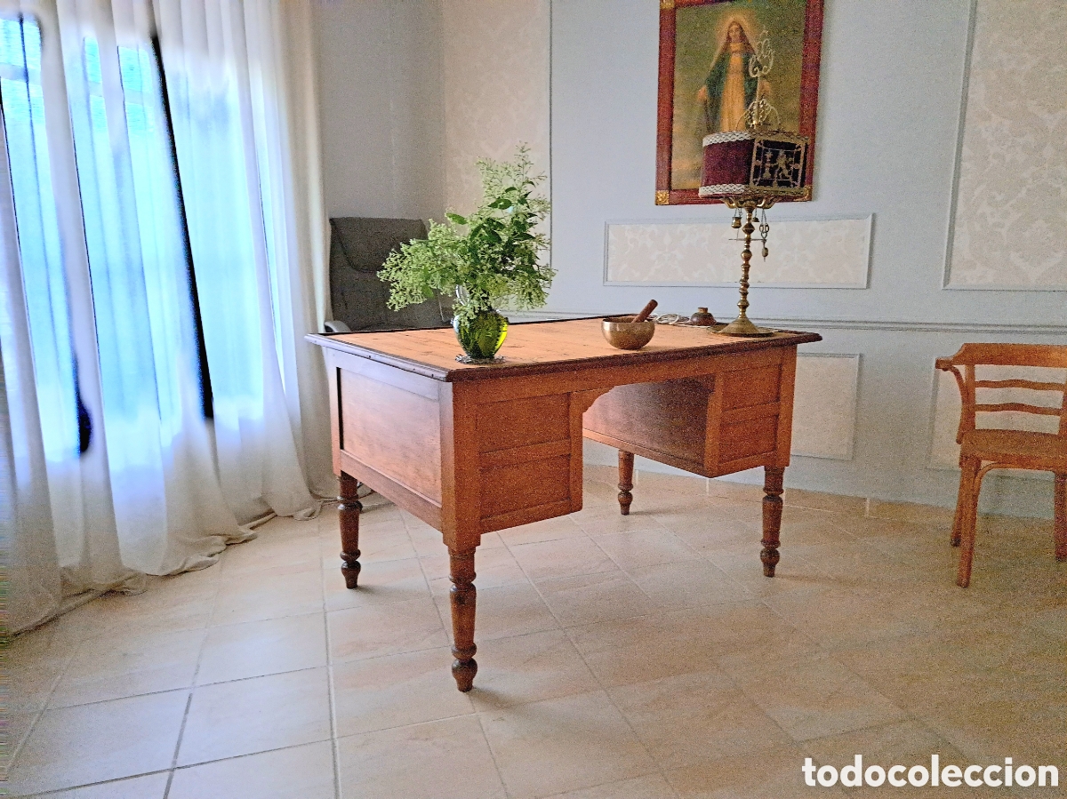 Antig&uuml;edades: Jarr&oacute;n florero vidrio mallorqu&iacute;n - Foto 2