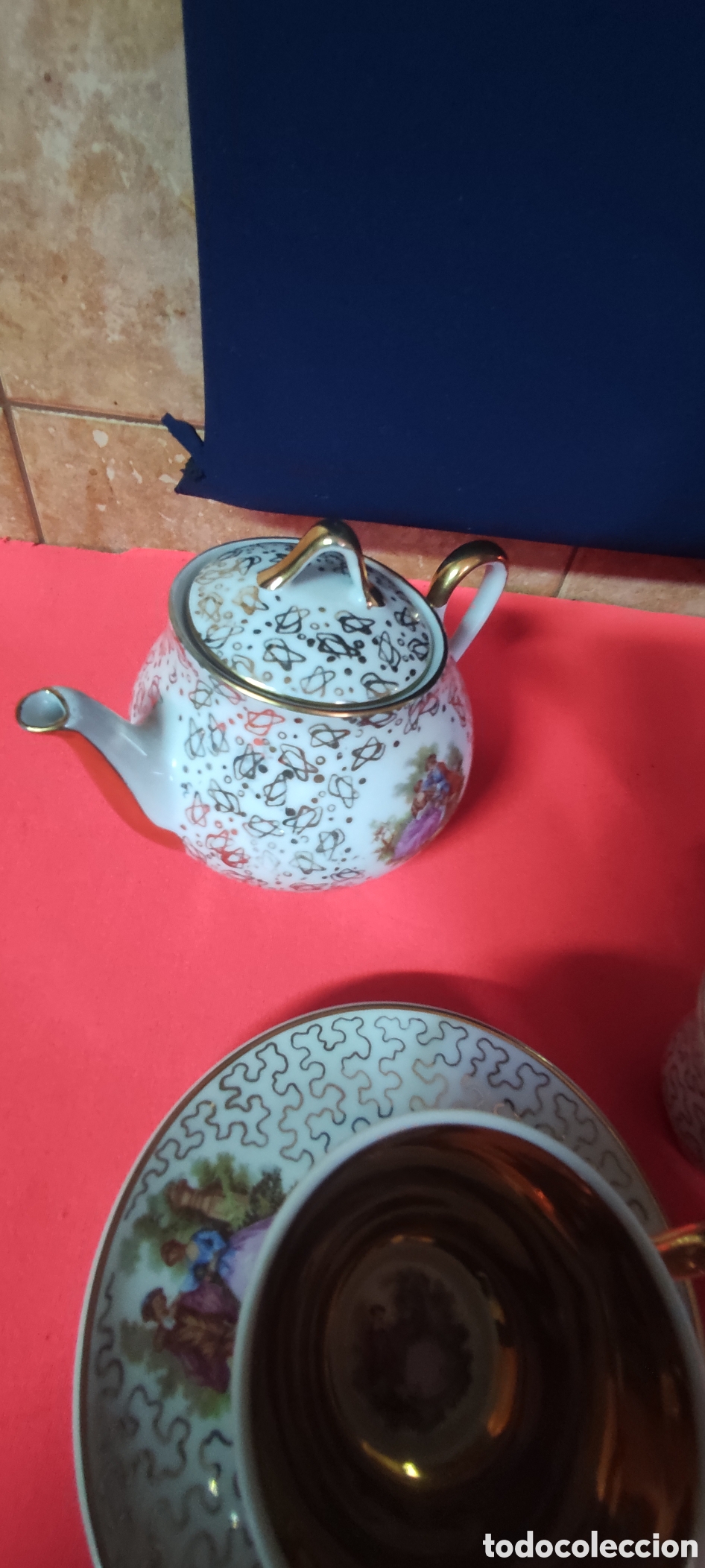 Antig&uuml;edades: PRECIOSO JUEGO DE CAFE - Foto 3