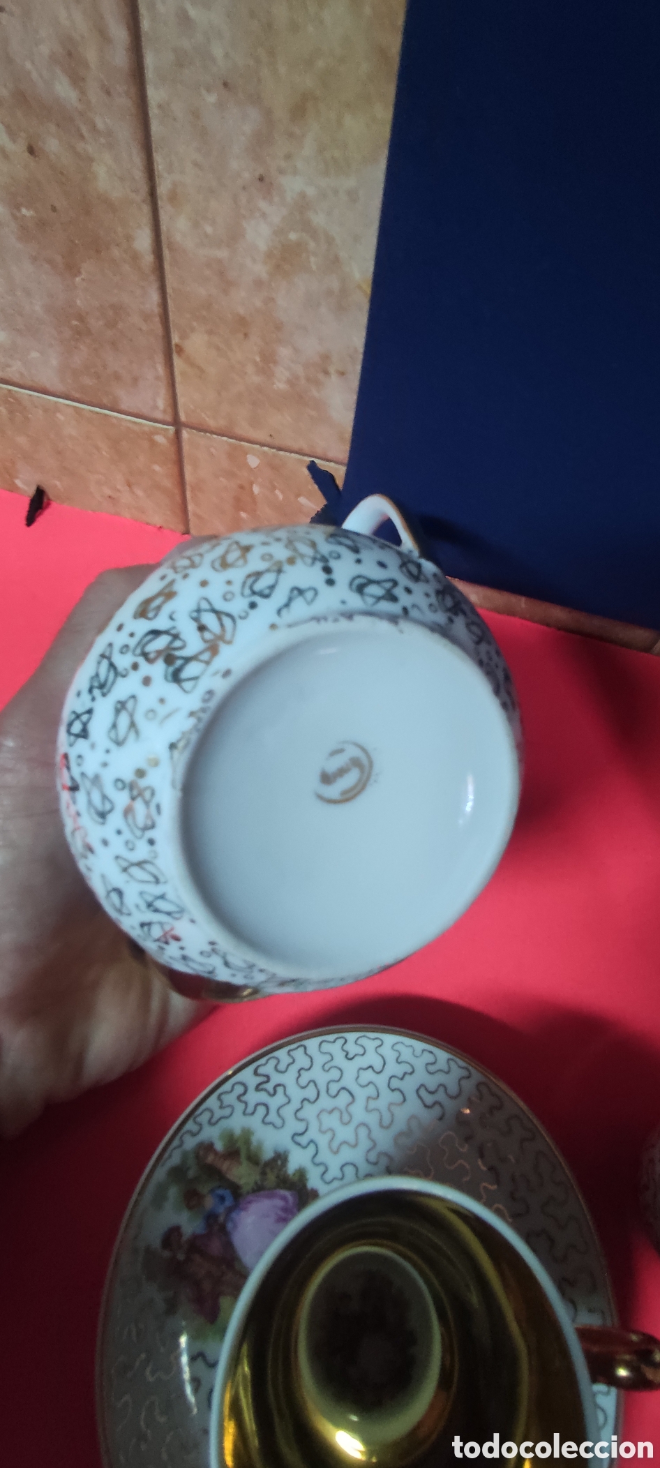 Antig&uuml;edades: PRECIOSO JUEGO DE CAFE - Foto 9