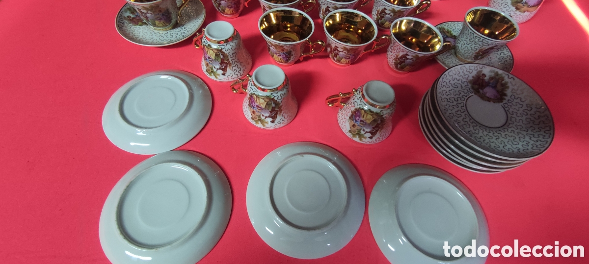Antig&uuml;edades: PRECIOSO JUEGO DE CAFE - Foto 12