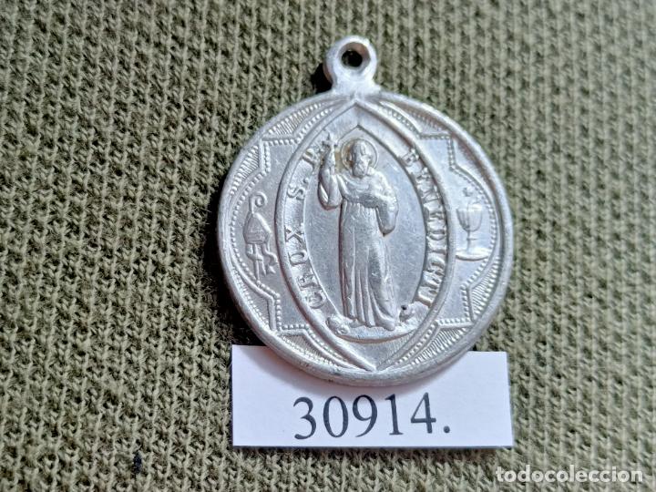 Antig&uuml;edades: Medalla religiosa, San Benedicto - Foto 1