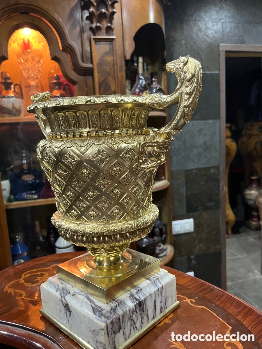 Antig&uuml;edades: Jarr&oacute;n de bronce - Foto 3