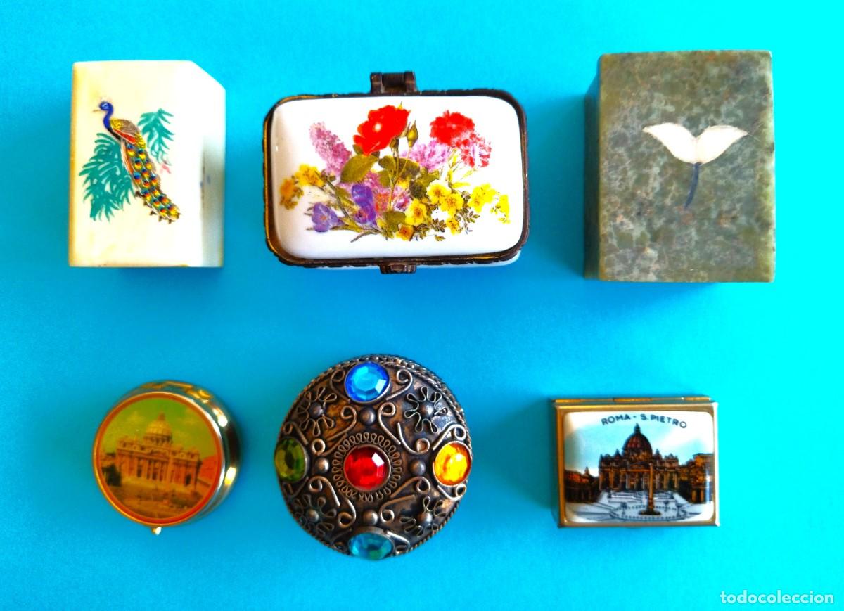 Antig&uuml;edades: 6 ART&Iacute;STICAS CAJITAS DE COLECCI&Oacute;N - Foto 1