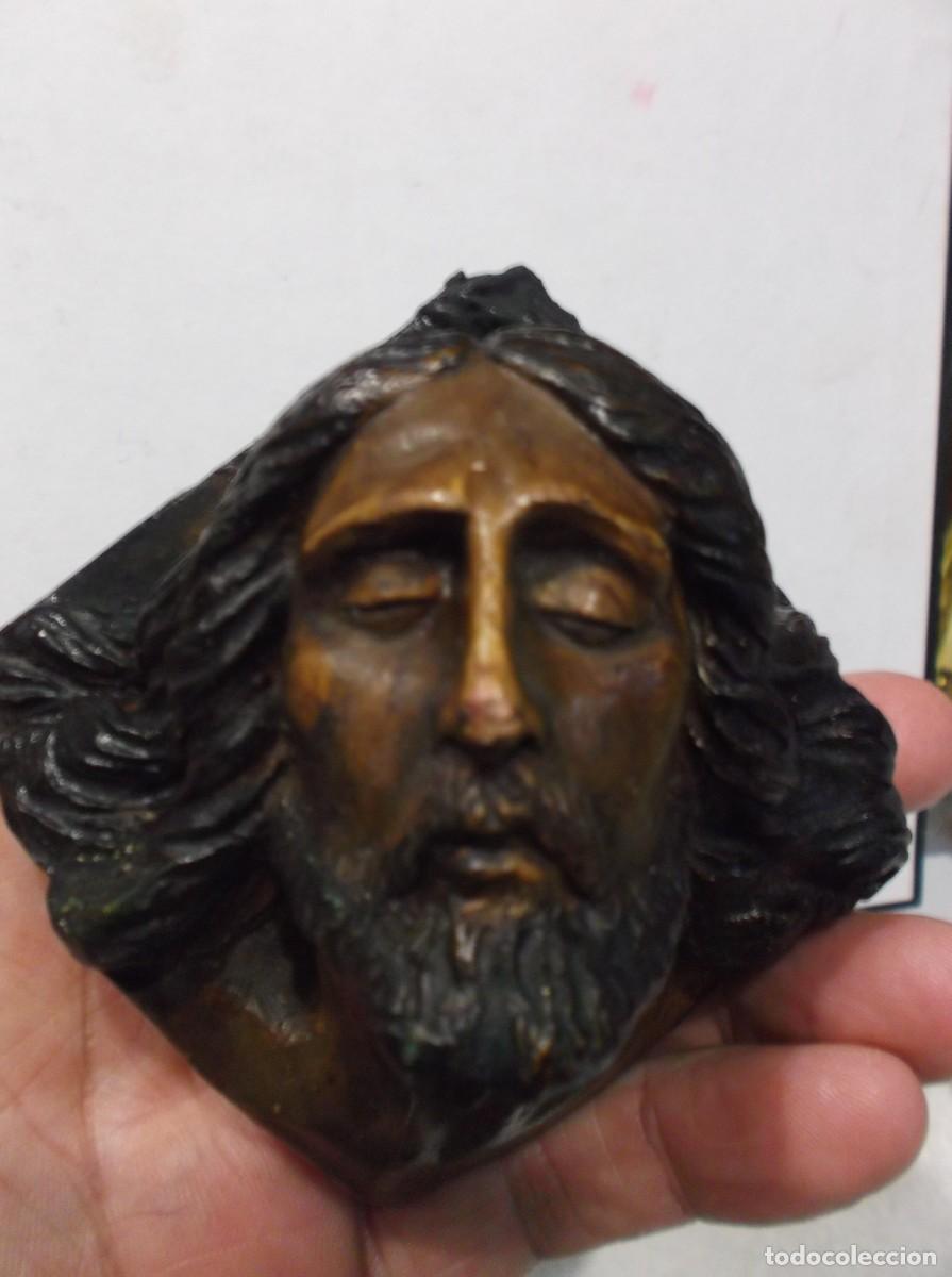 Antig&uuml;edades: CRISTO PARA COLGAR (SOLO ROSTRO) - Foto 1