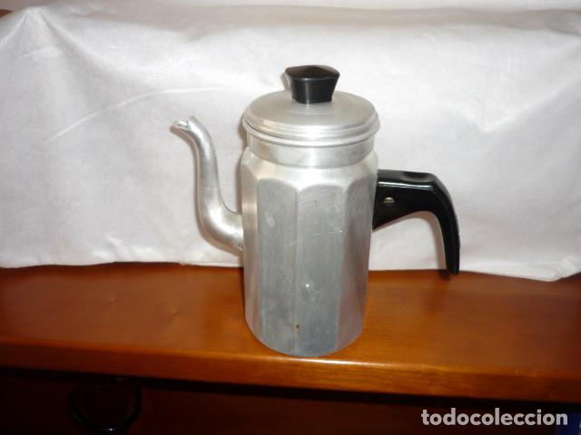 Antig&uuml;edades: ANTIGUA CAFETERA DE ALUMINIO *HISPANO SUIZA* - Foto 2