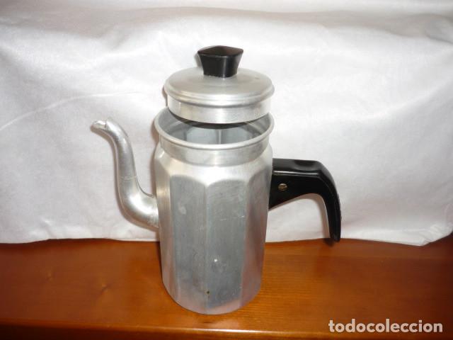 Antig&uuml;edades: ANTIGUA CAFETERA DE ALUMINIO *HISPANO SUIZA* - Foto 3