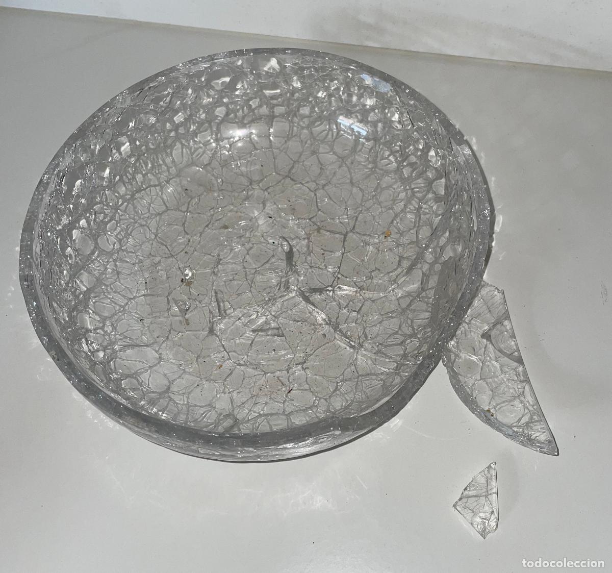Antig&uuml;edades: Cuenco cristal para restaurar - Foto 3