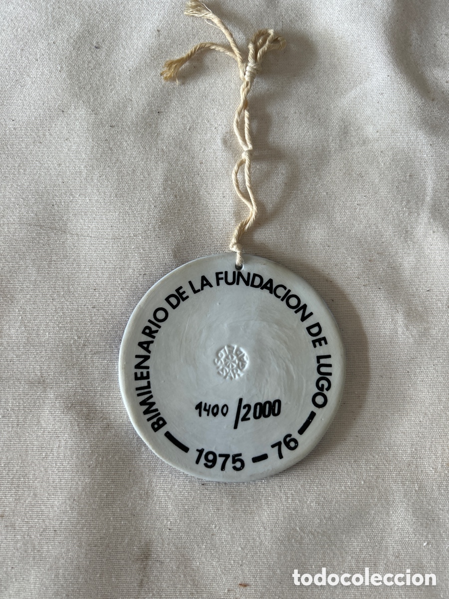 Antig&uuml;edades: Medalla sargadelos bimilenario de Lugo - Foto 2