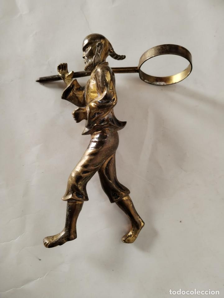Antig&uuml;edades: figura chino de bronce - Foto 5