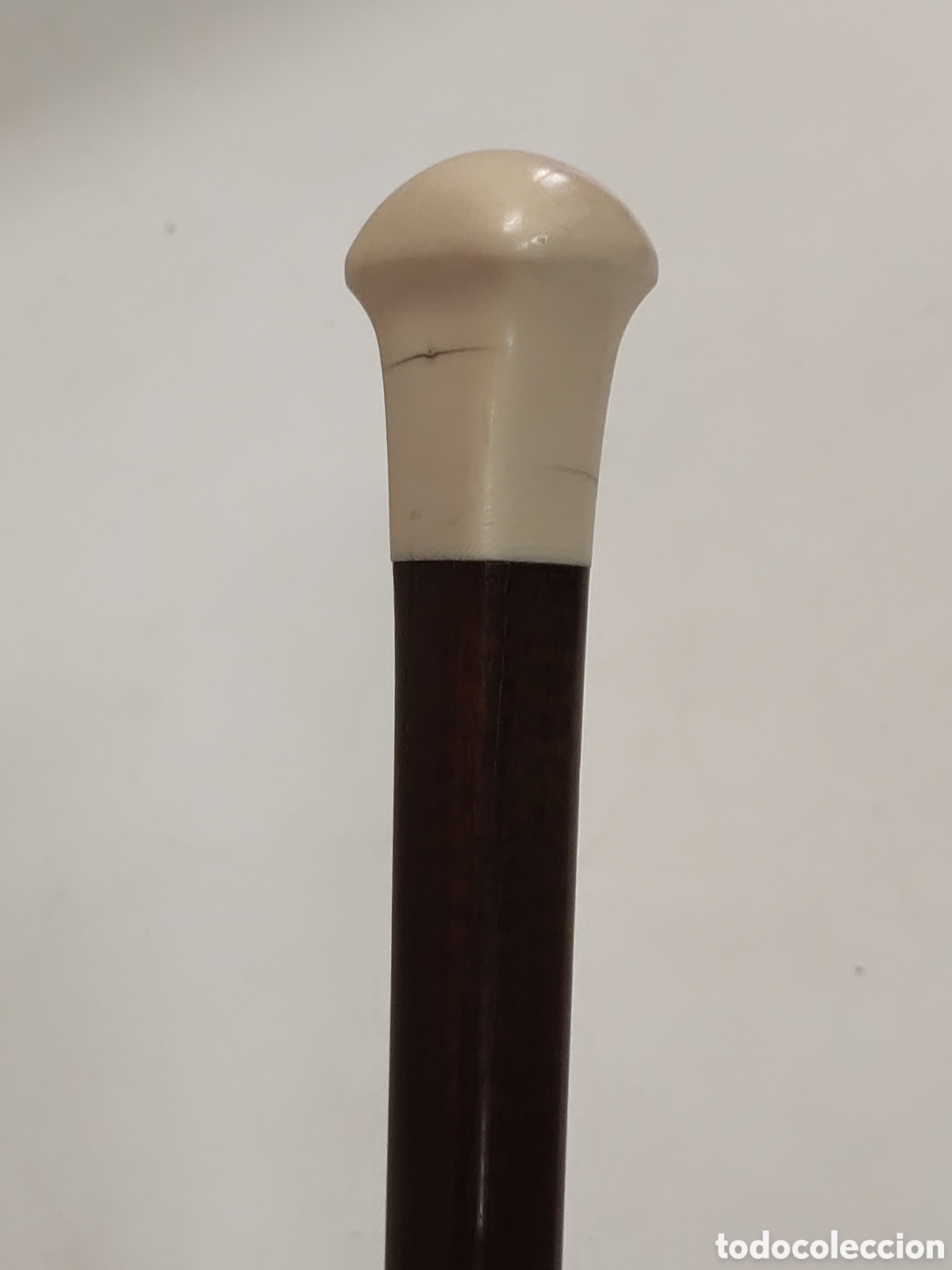 Antig&uuml;edades: Bast&oacute;n marf. madera de Amourette, Art d&eacute;co - Foto 1