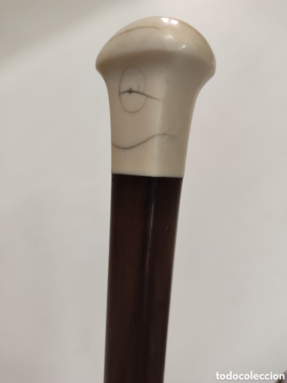 Antig&uuml;edades: Bast&oacute;n marf. madera de Amourette, Art d&eacute;co - Foto 3