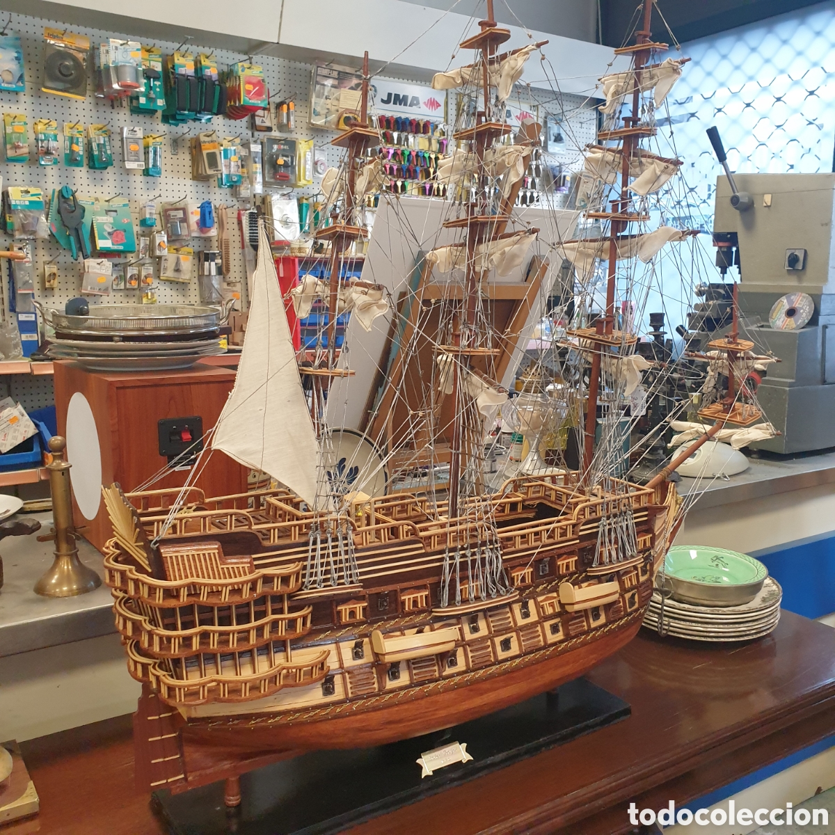 maqueta barco - Compra venta en todocoleccion