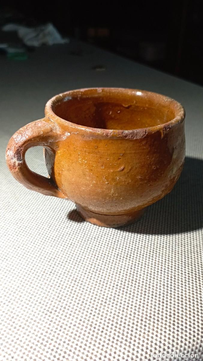 Antig&uuml;edades: TAZA BARRO DE NAVAL - Foto 2