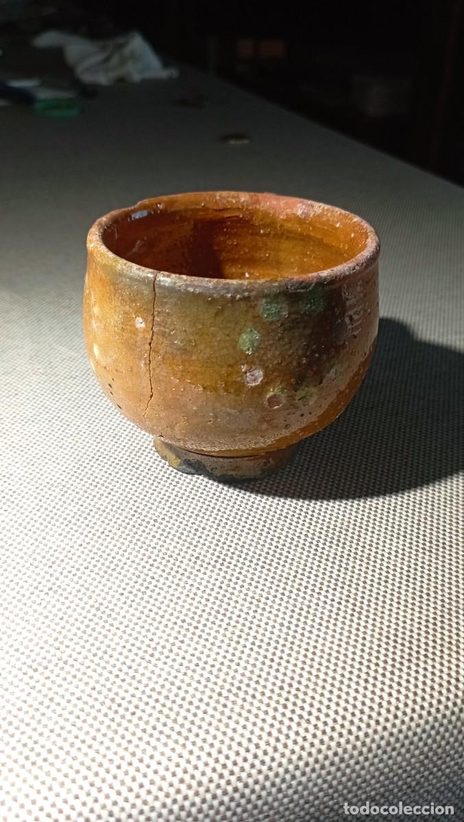 Antig&uuml;edades: TAZA BARRO DE NAVAL - Foto 3