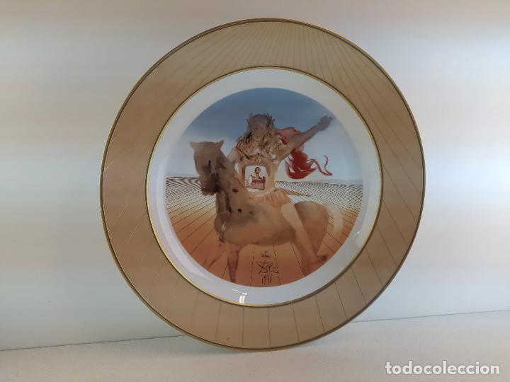 Antig&uuml;edades: Antiguo gran plato de Dal&iacute;, serie limitada, numerado - Foto 2